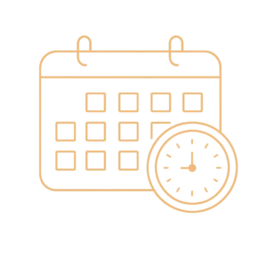 Icône de calendrier symbolisant la prise de rendez-vous pour une séance de sophrologie.